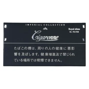 Cigaronne Royal Slims XL Filter Black Cigarettes pack