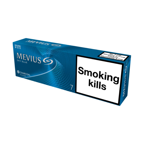 Mevius Sky Blue Cigarettes pack